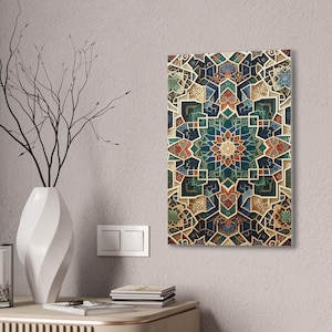 Islamic Canvas, Muslim Wall Art, Arabic Calligraphy Decor, Religious Home Decor, Islamic Gift, Islamic Artwork