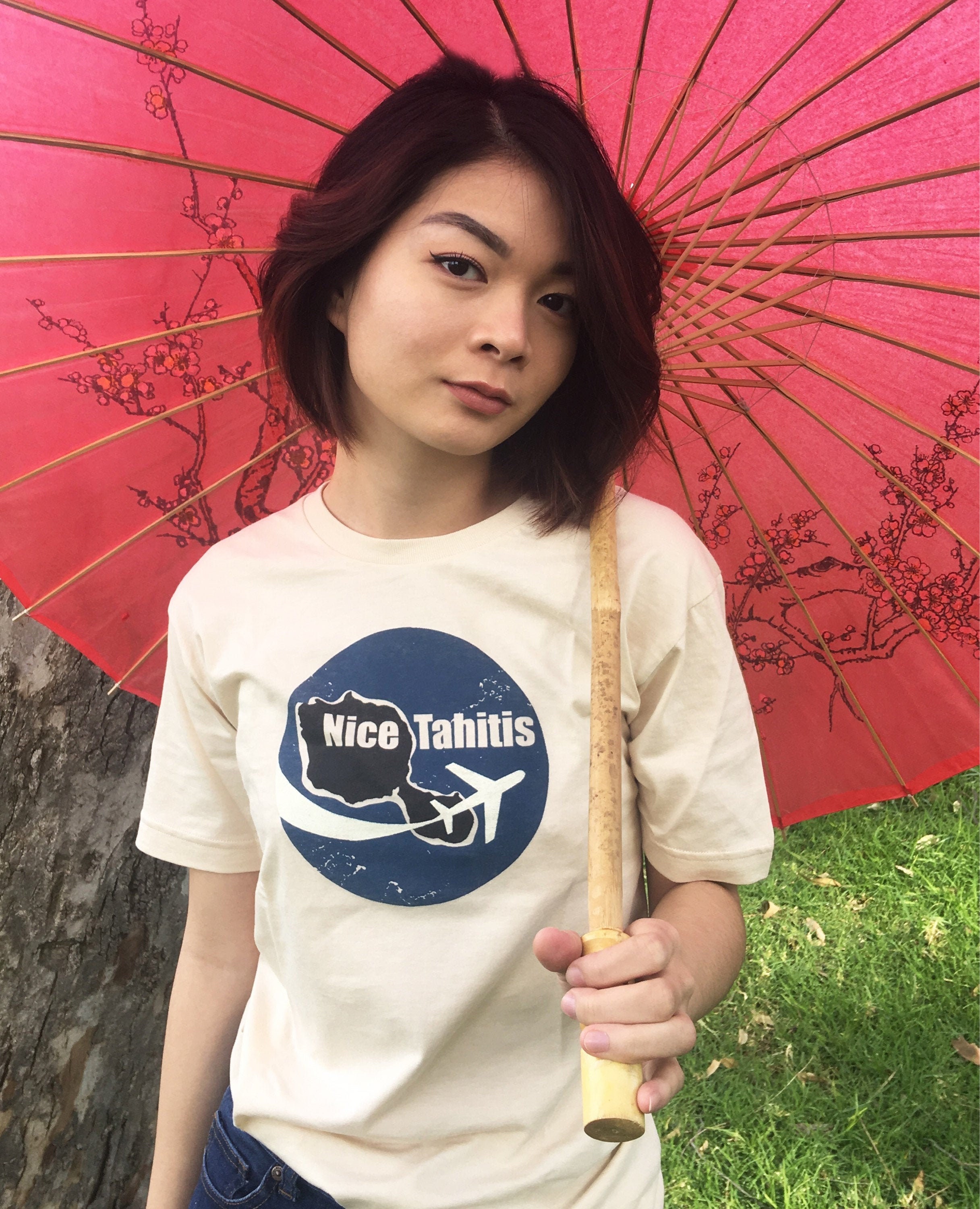 Nice Tahitis unisex Chinese Humor Asian T-shirt Funny |