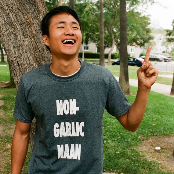 LEFT Non-garlic Naan unisex Indian Asian - Etsy