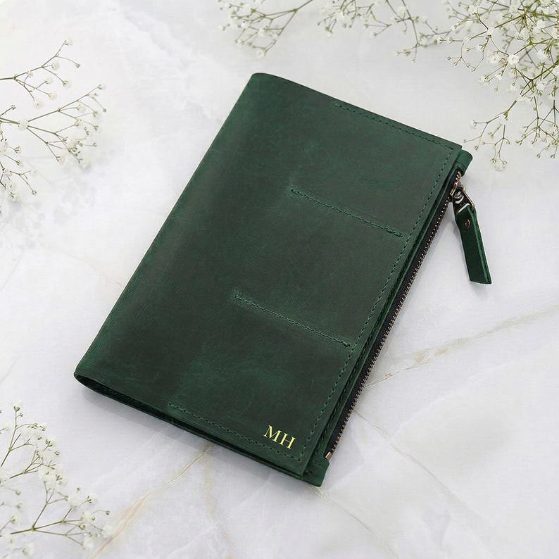 Personalized Leather Journal Insert, Planner Insert Organizer, Leather ...
