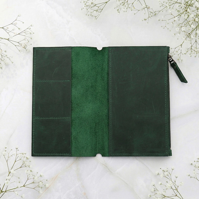 Personalized Leather Journal Insert, Planner Insert Organizer, Leather ...