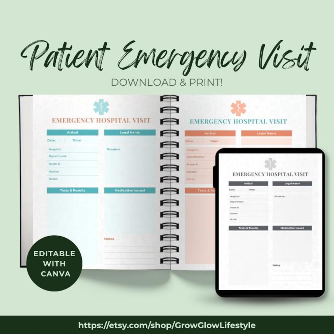 Patient Emergency: Nurse and Patient Hospital Care & Client Health ...