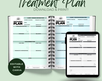 Therapist Notes Template: Counseling Session Guide (Digital Download)