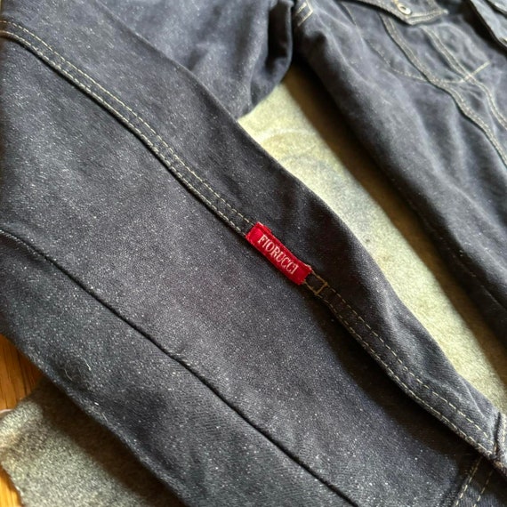 Y2K fiorucci western denim long sleeve jacket Siz… - image 8