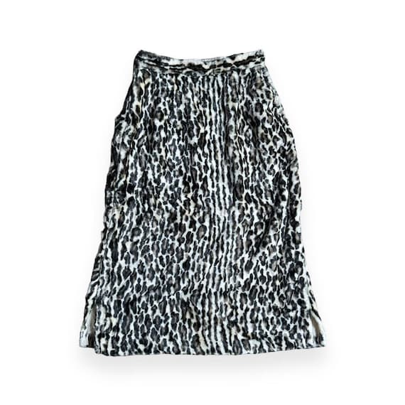 Cheetah print skirt 50s online