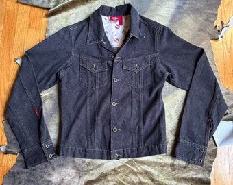 Y2K fiorucci western denim long sleeve jacket Size listed L