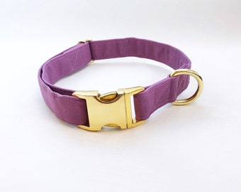 Purple Dog Collar · Purple Collar · Amethyst Dog Collar · Boy Dog Collar · Girl Dog Collar · Purple Dog · Purple Pet Collar ·