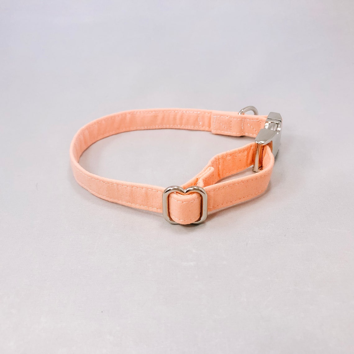 Peach Dog Collar Peach Collar Boy Dog Collar Girl Dog Etsy