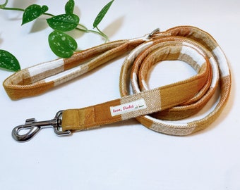 Plaid Dog Leash · Large Dog Leash · Small Dog Leash ·  Orange Plaid Dog Leash · Flannel Leash · Spice  · Orange Dog Leash · Orange Leash