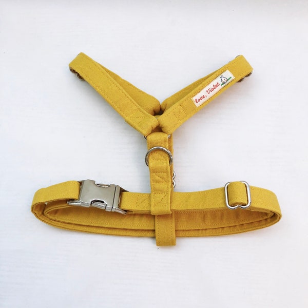 Yellow Dog Harness Etsy