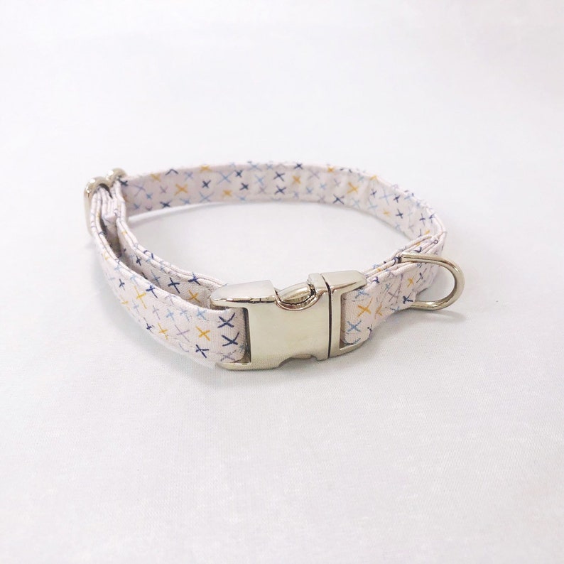 Geometric Dog Collar \u00b7 Gray Dog Collar \u00b7 Boy Dog Collar \u00b7 Girl Dog Collar \u00b7 Grey Collar \u00b7 Geometric