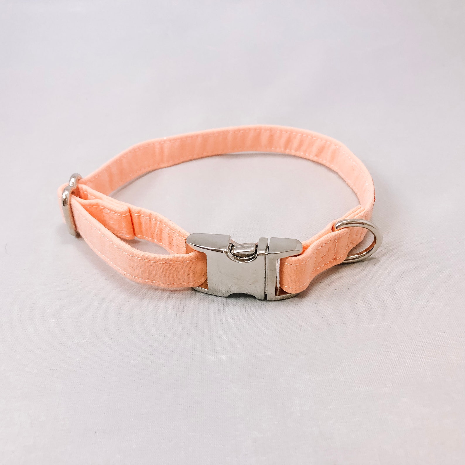 Peach Dog Collar Peach Collar Boy Dog Collar Girl Dog