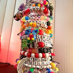 Kandi Armbänder, nach dem Zufallsprinzip oder individuell, Jeder Angebot, Handgefertigte Festival und Rave Accessoires =)