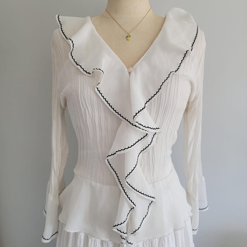 White Cotton Blouse
