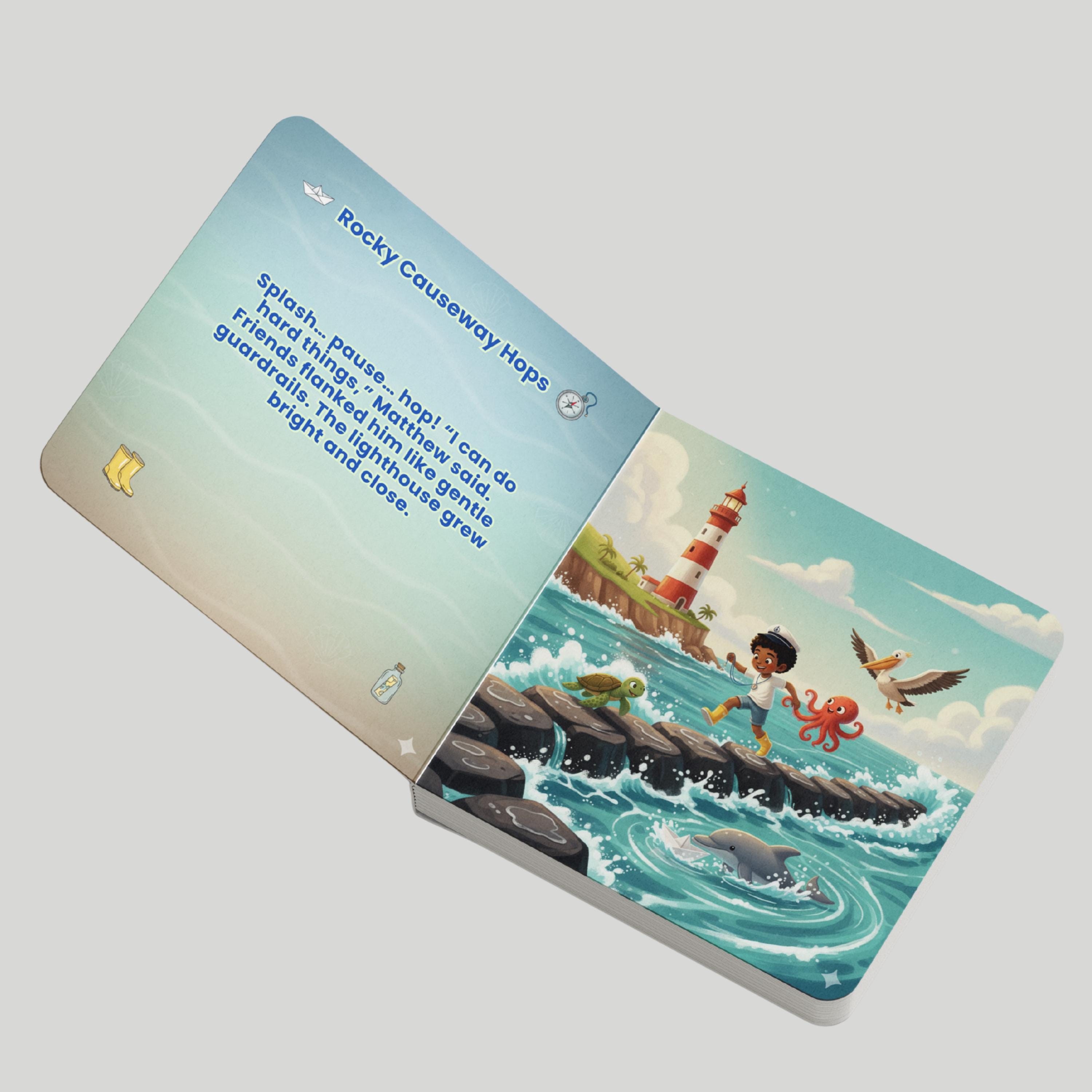 Personalized Kids Storybook • Ocean Adventure, Photo to Character ...