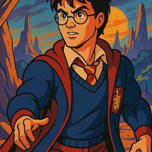 Retrato de cómic personalizado a partir de tu foto / Ilustración digital personalizada / Arte de dibujos animados retro