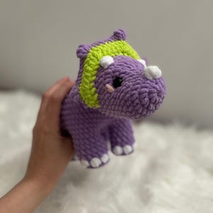 Crochet Triceratops