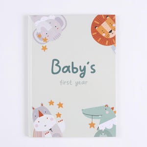 Moments That Matter – Baby Memory Book for First Year Milestones & Keepsake Photos