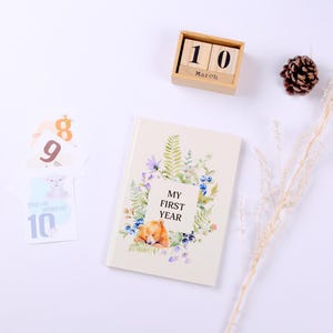 A Year of Firsts – Baby Memory Book for Milestones & Special Memories