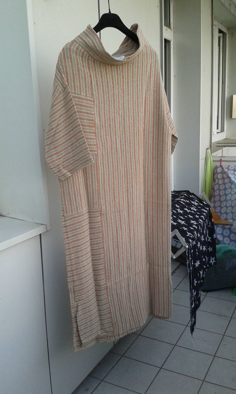 s Linen dress Naturerust gr