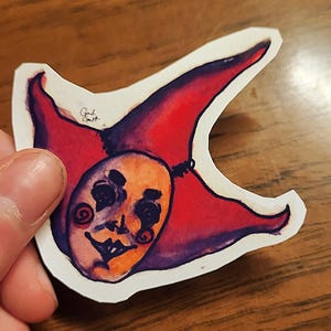 Jester Waterproof Sticker