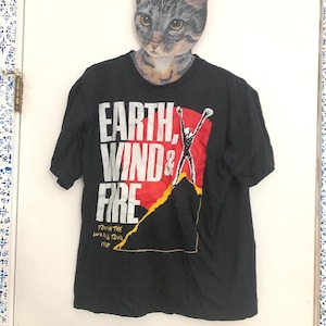 Authentic RARE 1988 Europe Tour Earth Wind & Fire Vintage Band T-Shirt