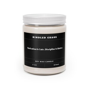Motivational Scented Candle, Aromatherapy Gift, Home Decor, Self-Care Candle, Motivation Candle