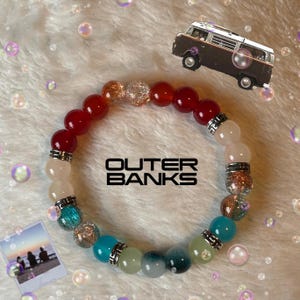 Outer Banks inspired - Beaded Bracelet (Fandom)