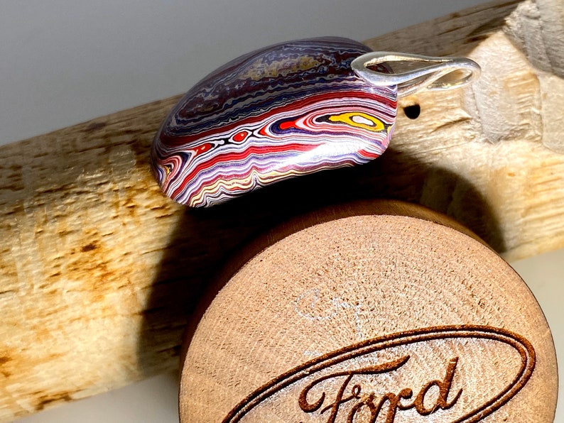 Fordite Pendant