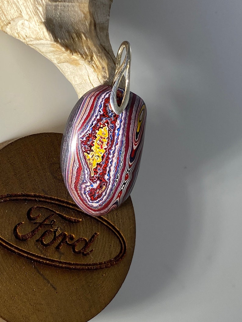 Fordite Pendant