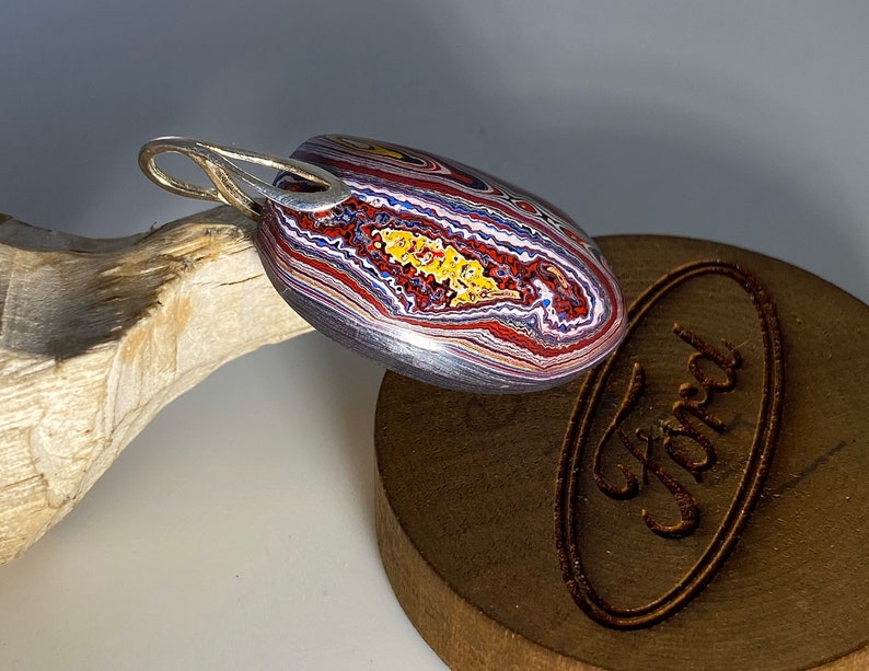 Fordite Pendant