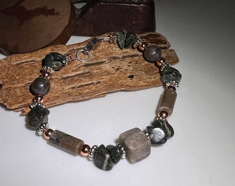 Leland Blue, Petoskey Stone Bracelet & Charlevoix Stone  or Favosite,