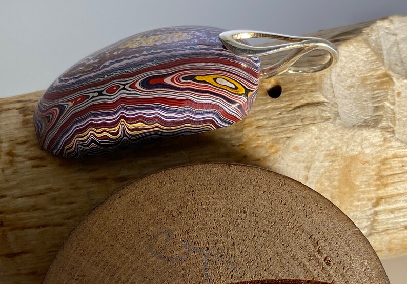 Fordite Pendant