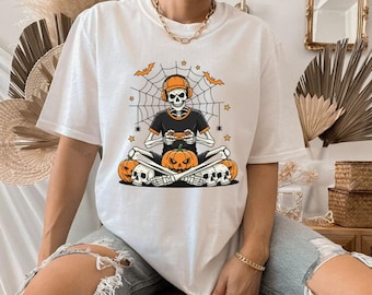Halloween Skeleton Gamer Bruh PNG | Funny Gaming Kids Boys T-Shirt Design | Spooky Gamer Png, Gamer Lover Digital Download