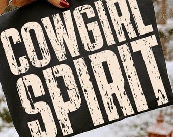 Cowgirl Spirit SVG: Retro Western Shirt Design for Rodeo and Country Style (Digital Download)