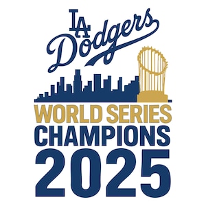 LA Champions 2025, World Series, PNG SVG (Digital File)