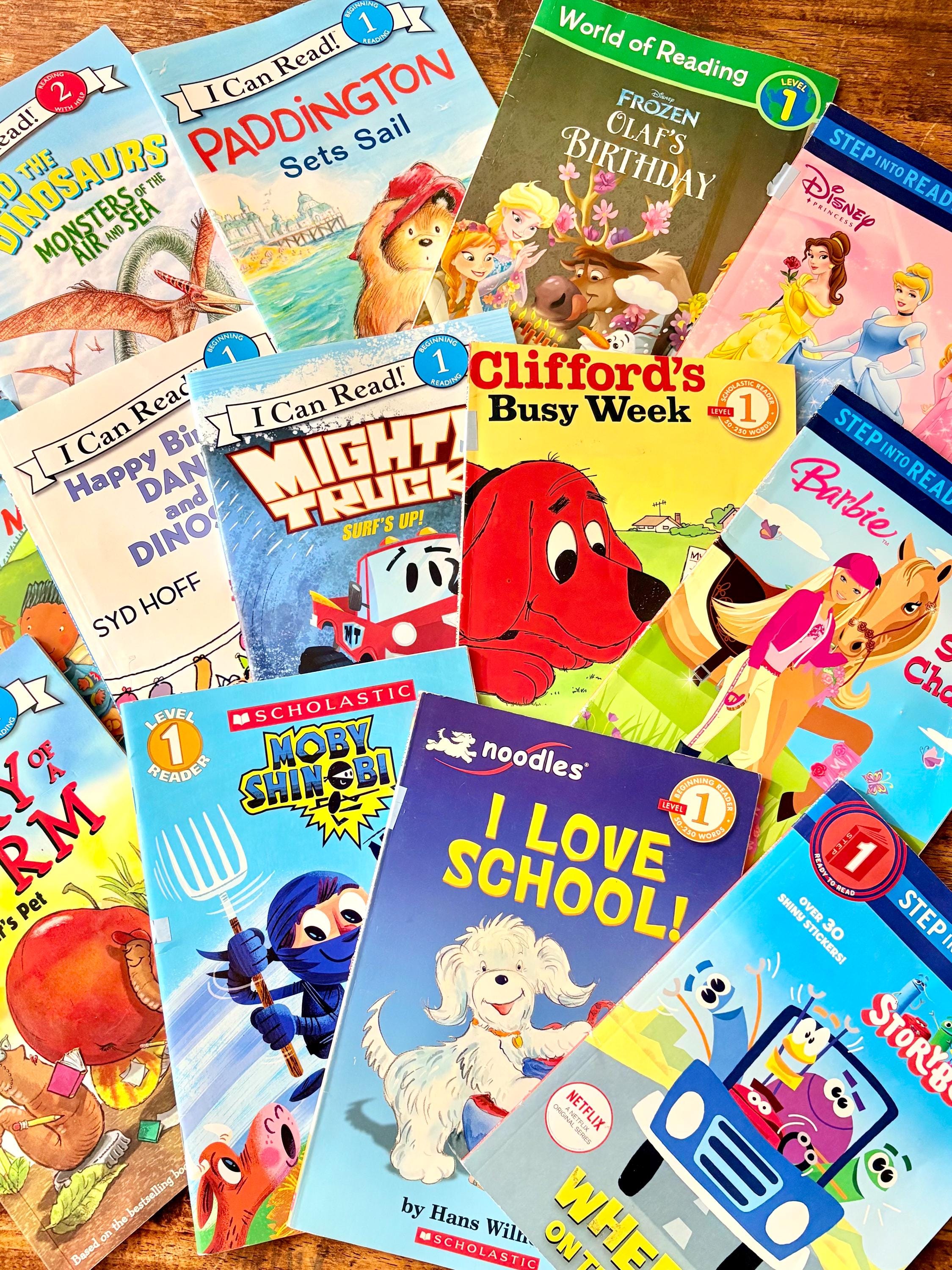 Preschool 60 Book Leveled Readers Set - Preschool Kindergarten ...
