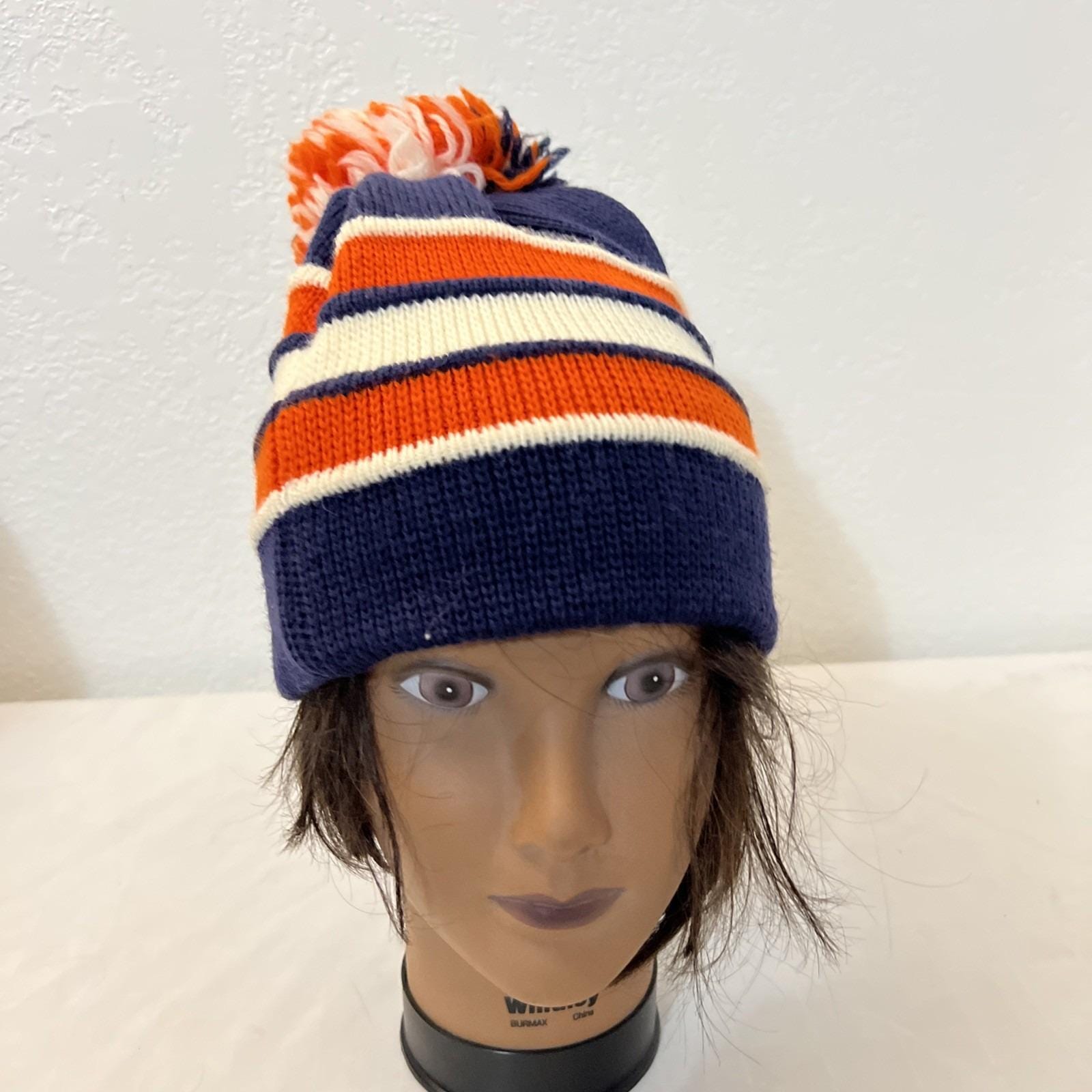 Vintage Smiley Dazzler Ski Hat With Visor/Strap White Blue Purple NWT! Vintage 80s WHISTLER MOUNTAIN Ski Resort Winter Hat Angora  main image 3