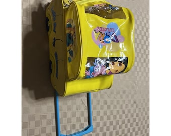 VTG Dora The Explorer rollende plunjezak Viacom 2006 busbagagekoffer 15 x 12