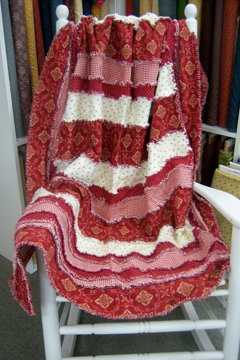 StripEase Rag Quilt Pattern Etsy