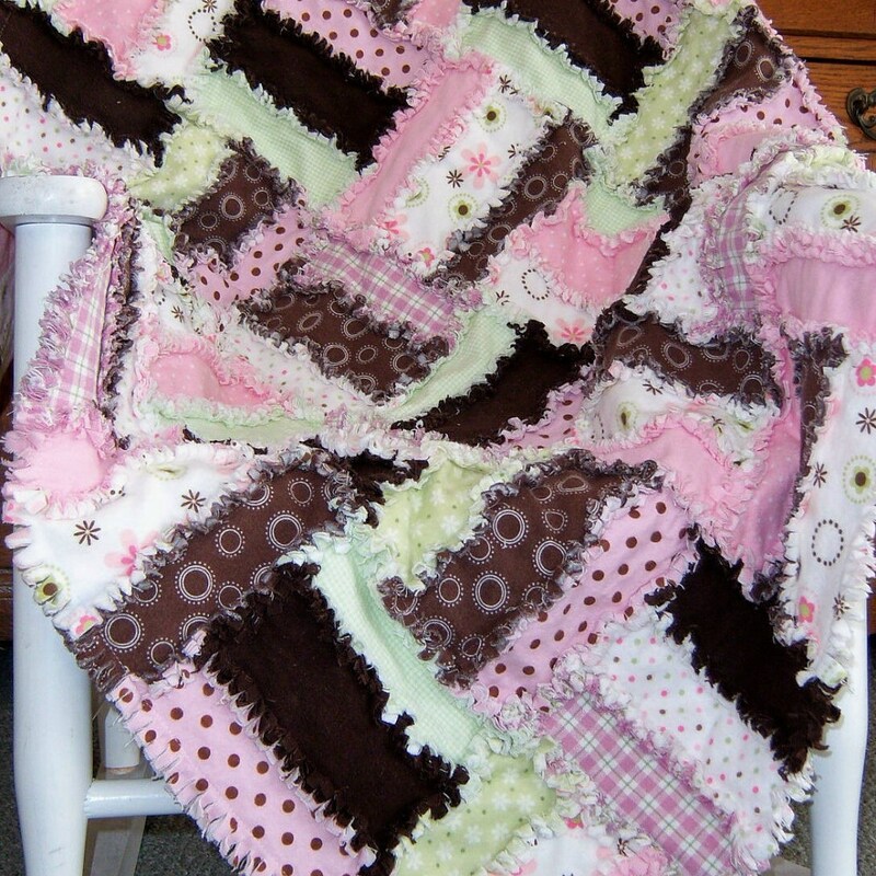 Rag Quilt Patterns Etsy