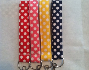 PDF Pattern for Fabric Wristlet with Snap Hook key Chain