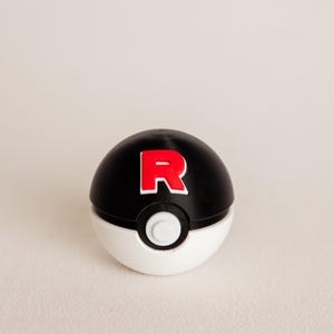 Life-Size Team Rocket Poké Ball Display | 3D Printed Collectible | Optional Stand