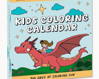 Kids Coloring Calendar