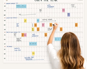 Undated Own The Year Calendar