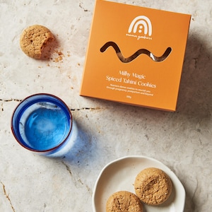 Spiced Tahini Lactation Cookies