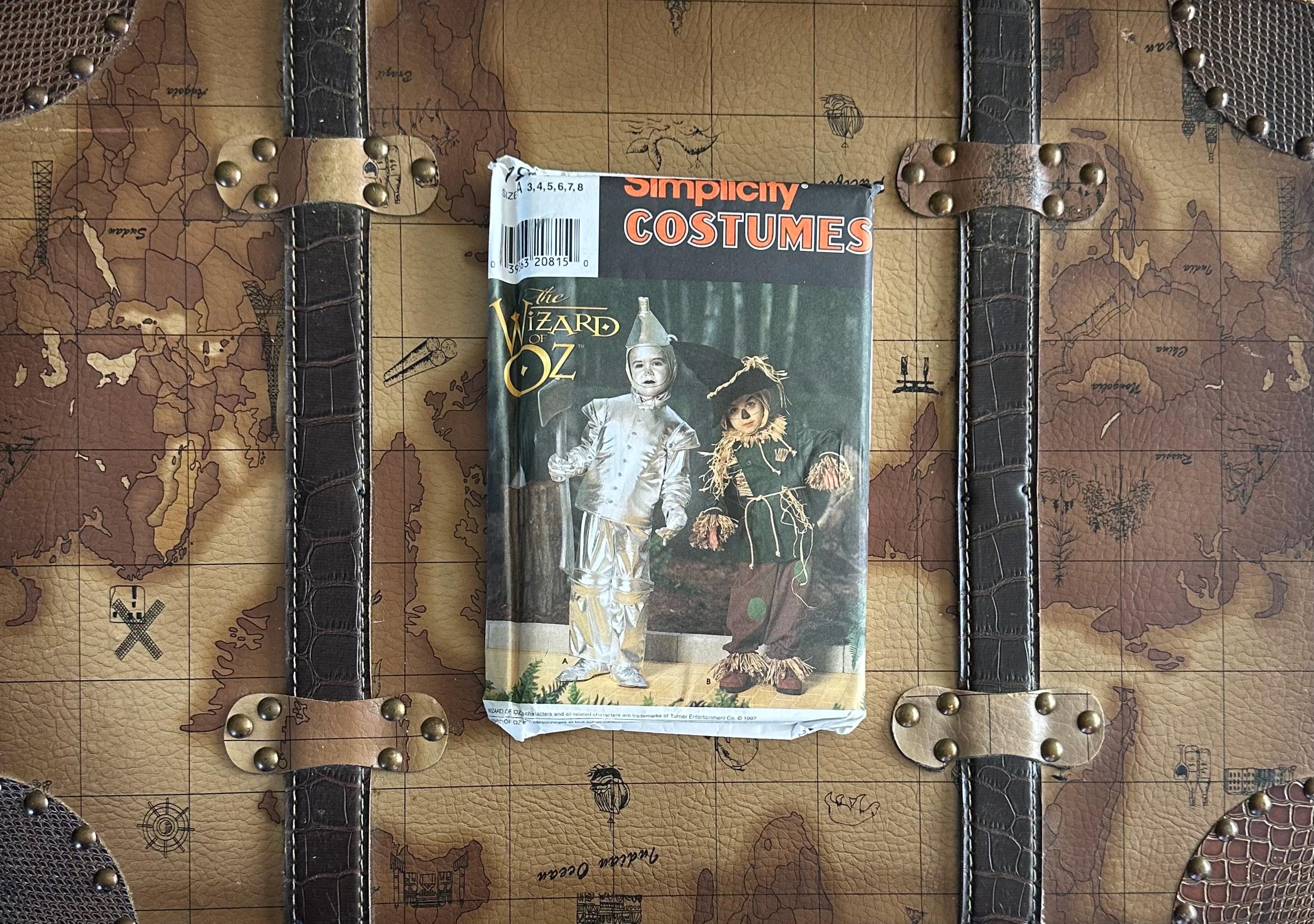 Abito Uomo Di Latta Vintage Per Orso Build-A-Bear - Costume Da Il Mago Di Oz