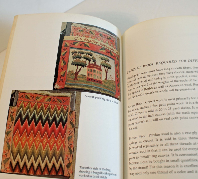 Needlepoint Hardcover Book by Hope Hanley 1964 Etsy