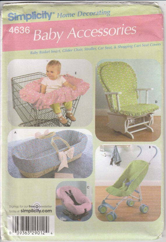 Cart Cover Pattern Stroller Chair Car Seat Cart Cover Pattern Stroller Chair, Car Seat Cover Pattern Simplicity
