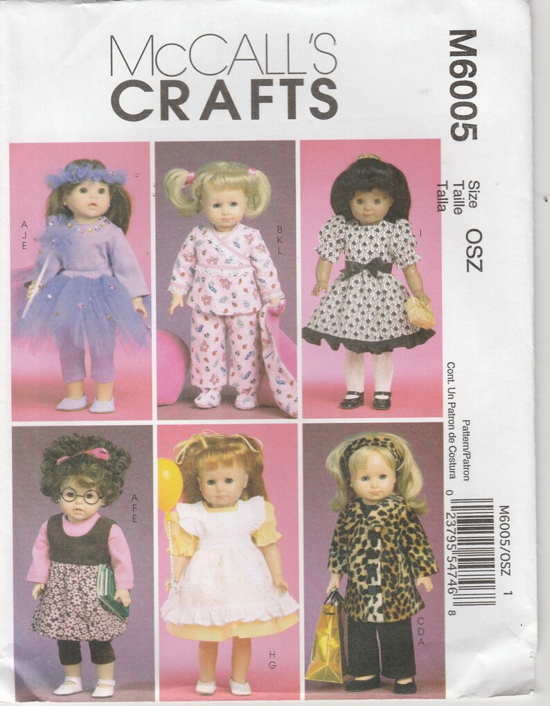 etsy 18 inch doll clothes